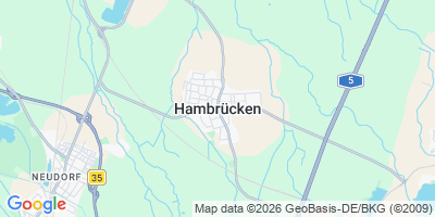 Karte Hambrücken