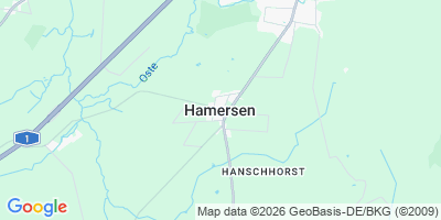 Karte Hamersen