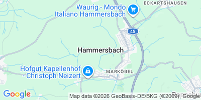 Karte Hammersbach