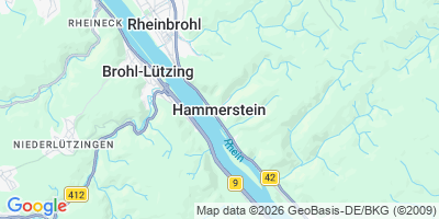 Karte Hammerstein