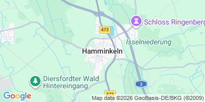 Karte Hamminkeln