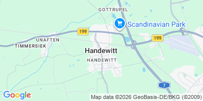 Karte Handewitt
