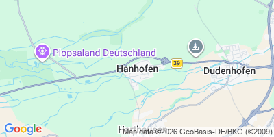 Karte Hanhofen