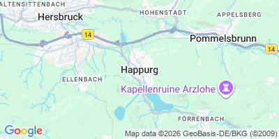 Karte Happurg