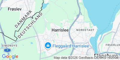 Karte Harrislee