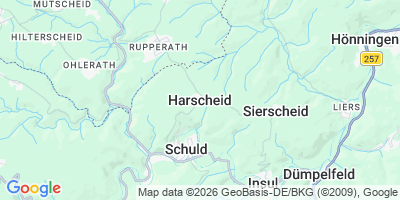 Karte Harscheid