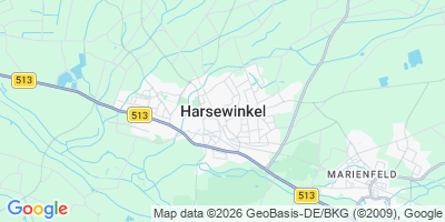 Karte Harsewinkel