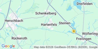 Karte Hartenfels