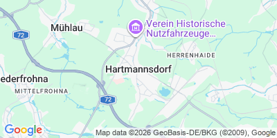 Karte Hartmannsdorf