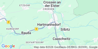 Karte Hartmannsdorf