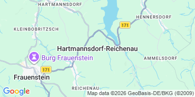 Karte Hartmannsdorf-Reichenau