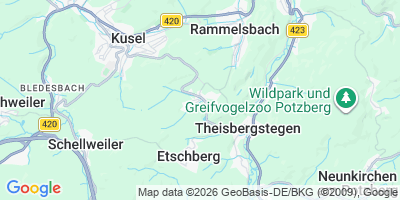 Karte Haschbach am Remigiusberg