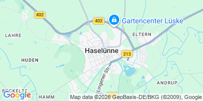 Karte Haselünne