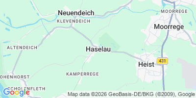 Karte Haselau