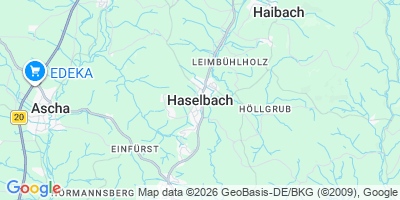 Karte Haselbach