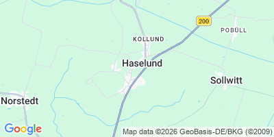 Karte Haselund