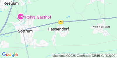 Karte Hassendorf
