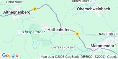 Karte Hattenhofen