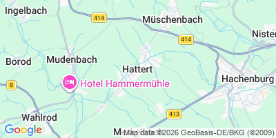 Karte Hattert
