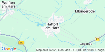 Karte Hattorf am Harz