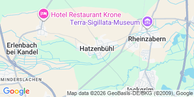 Karte Hatzenbühl