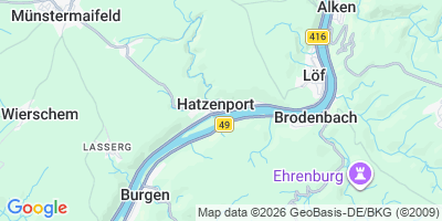 Karte Hatzenport