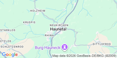 Karte Haunetal