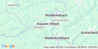 Karte Hausen