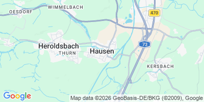 Karte Hausen