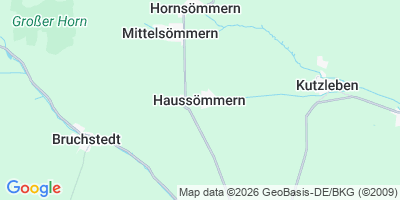 Karte Haussömmern