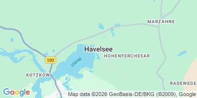Karte Havelsee