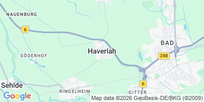 Karte Haverlah