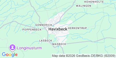 Karte Havixbeck