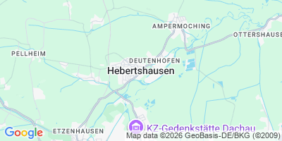 Karte Hebertshausen