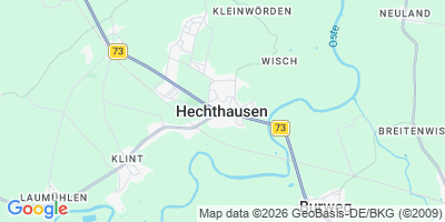 Karte Hechthausen