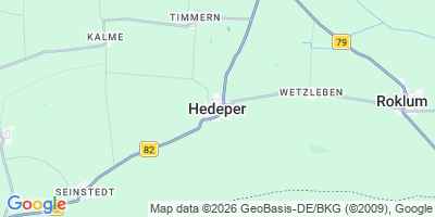 Karte Hedeper