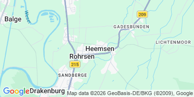 Karte Heemsen
