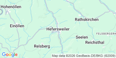 Karte Hefersweiler