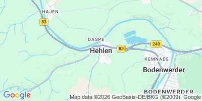 Karte Hehlen