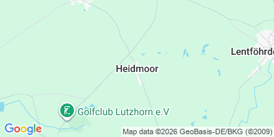 Karte Heidmoor