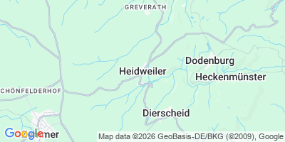 Karte Heidweiler