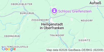 Karte Heiligenstadt i.OFr.