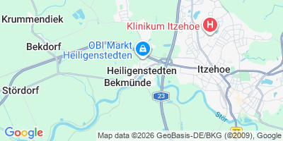 Karte Heiligenstedten