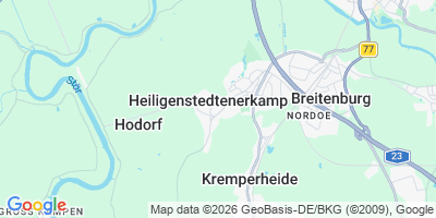 Karte Heiligenstedtenerkamp