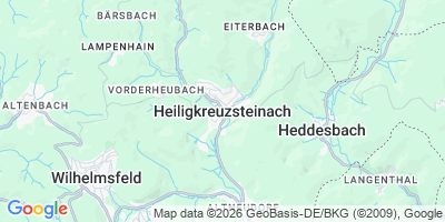 Karte Heiligkreuzsteinach