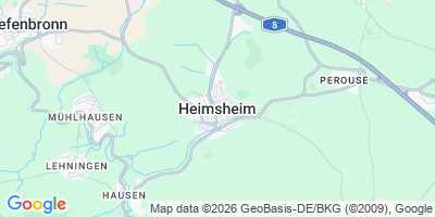 Karte Heimsheim