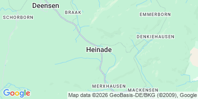 Karte Heinade