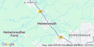 Karte Heinersreuth