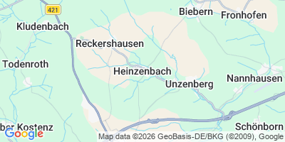 Karte Heinzenbach