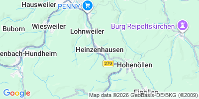 Karte Heinzenhausen